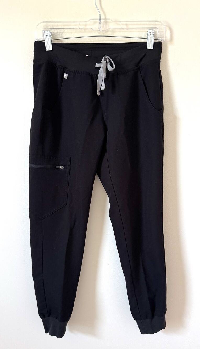 Figs Jogger Scrubs Pants Black Size XS